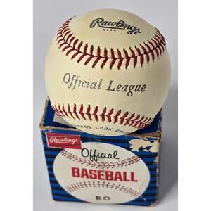 Rawlings Official Baseball RO New In Box (Damaged Box)